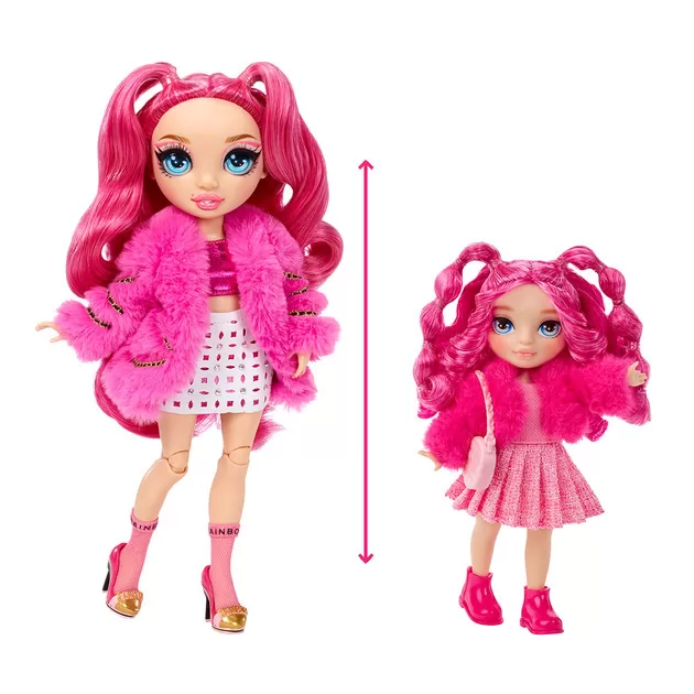 Игровой набор с куклой Rainbow High серии Littles" - Маджента"