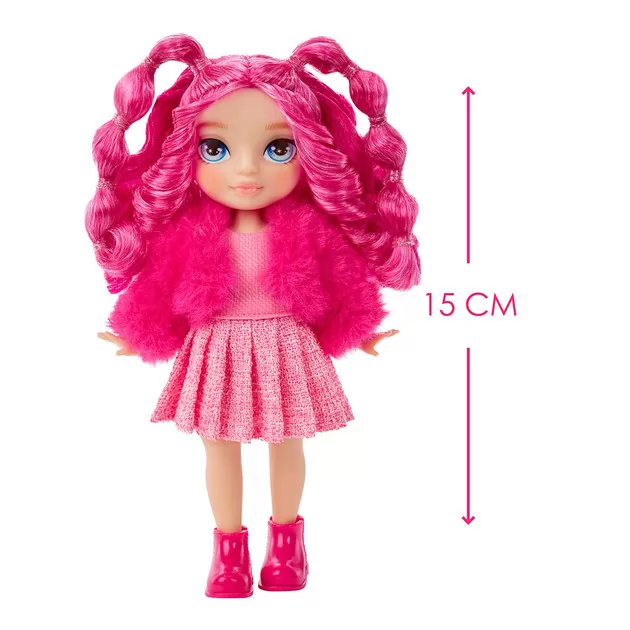 Игровой набор с куклой Rainbow High серии Littles" - Маджента"