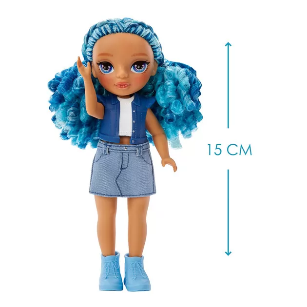 Игровой набор с куклой Rainbow High серии Littles" - Сапфира"