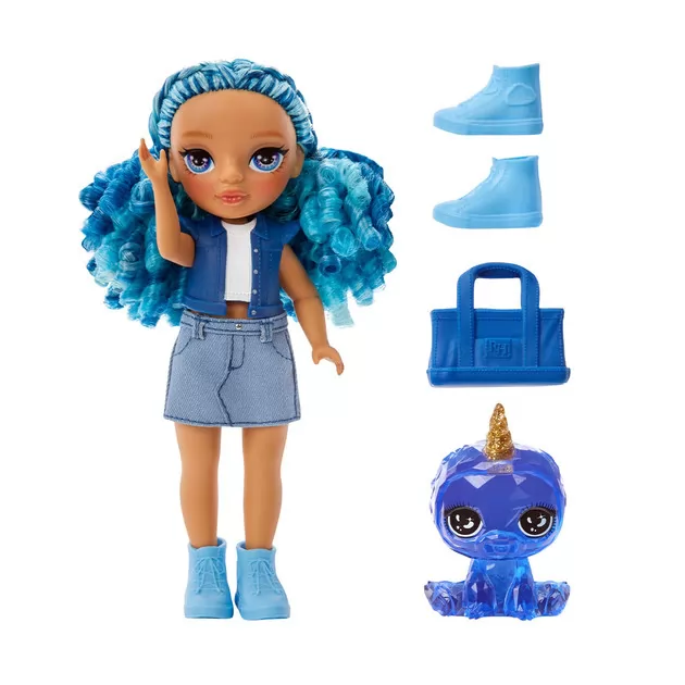Игровой набор с куклой Rainbow High серии Littles" - Сапфира"