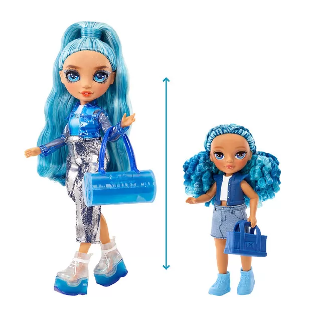 Игровой набор с куклой Rainbow High серии Littles" - Сапфира"