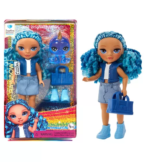 Игровой набор с куклой Rainbow High серии Littles" - Сапфира" - 531197_1.jpg - № 1