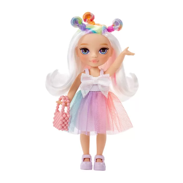 Игровой набор с куклой Rainbow High серии Littles" - Радуга"