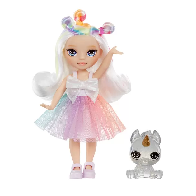 Игровой набор с куклой Rainbow High серии Littles" - Радуга"