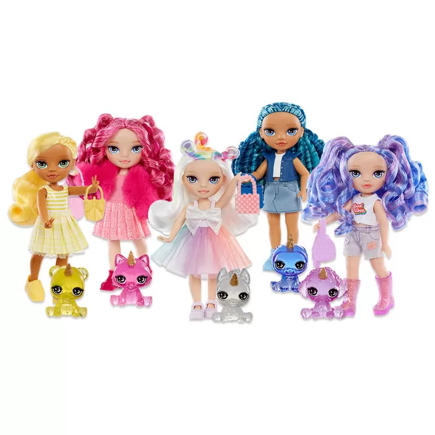 Игровой набор с куклой Rainbow High серии Littles" - Дейзи"