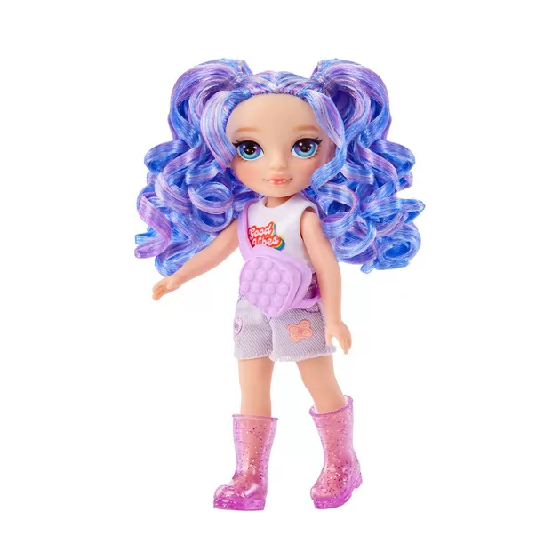 Игровой набор с куклой Rainbow High серии Littles" - Аметиста"