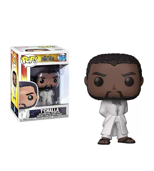 Игровая Фигурка Funko Pop! Серии Чёрная Пантера - Король Т'Чалла - 31287_2.jpg - № 2