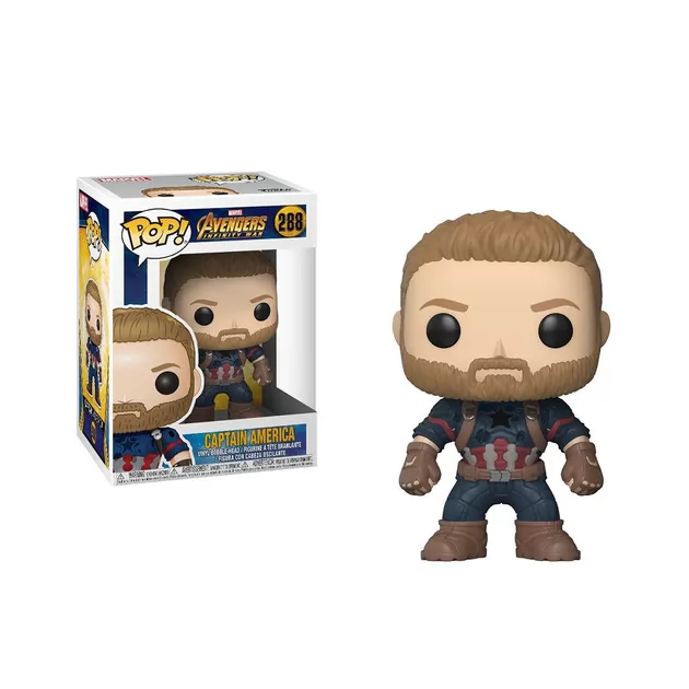 Игровая Фигурка Funko Pop! Cерии Война Бесконечности - Капитан Америка
