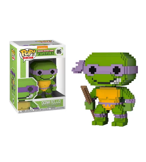 Игровая Фигурка Funko Pop! Серии Черепашки-Ниндзя - Донателло 8-Бит - 22983_2.jpg - № 2
