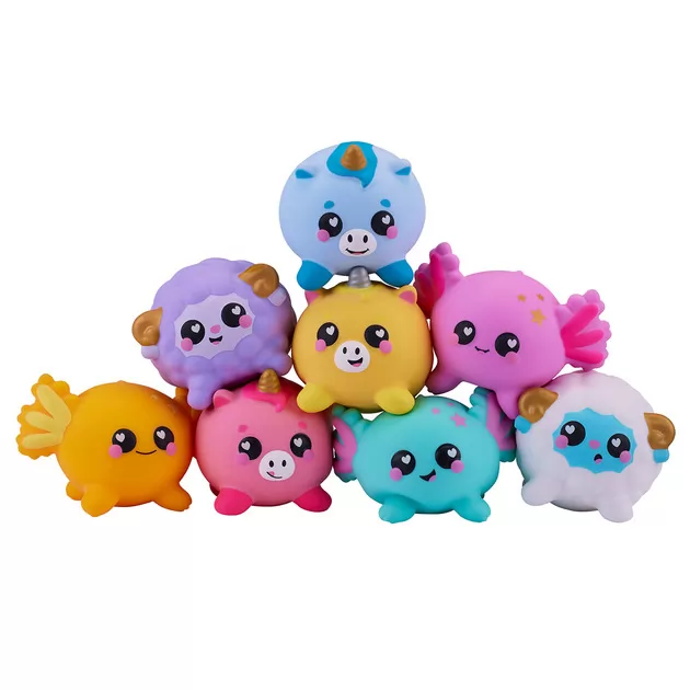 Коллекционная игрушка-антистресс Smooshzees серии Luvzees - Единорог Фандер