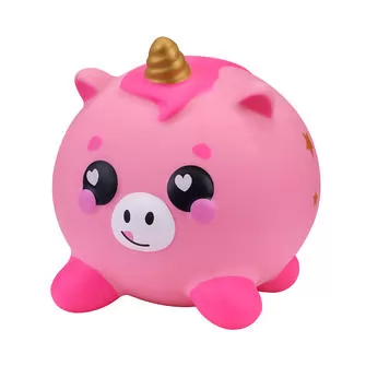 Коллекционная игрушка-антистресс Smooshzees серии Luvzees - Единорог Цаппи