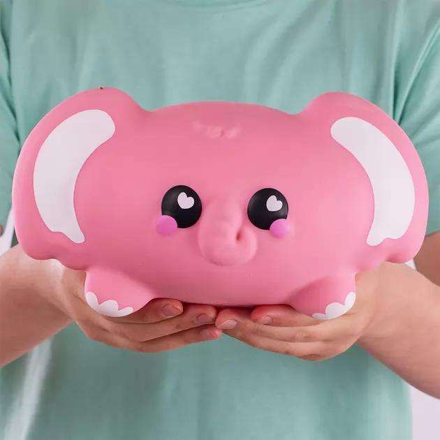 Коллекционная игрушка-антистресс Smooshzees серии Snugzees - Слон Баблз