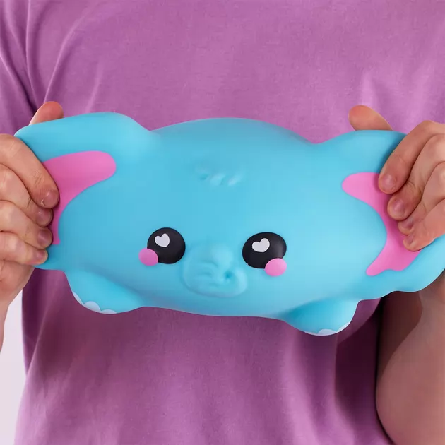 Коллекционная игрушка-антистресс Smooshzees серии Snugzees - Слон Луна