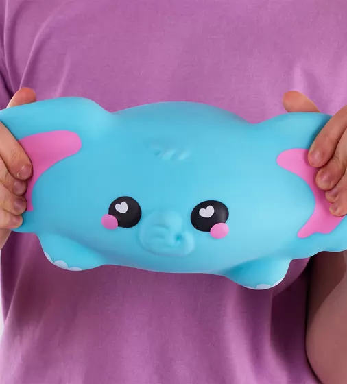 Коллекционная игрушка-антистресс Smooshzees серии Snugzees - Слон Луна - 08233_6.jpg - № 6