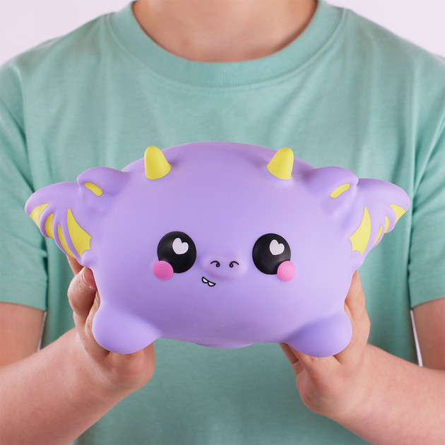 Коллекционная игрушка-антистресс Smooshzees серии Snugzees - Дракон Паффин