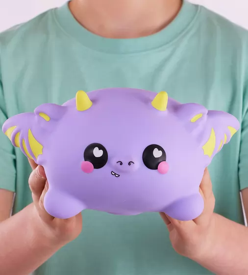 Коллекционная игрушка-антистресс Smooshzees серии Snugzees - Дракон Паффин - 08234_5.jpg - № 5