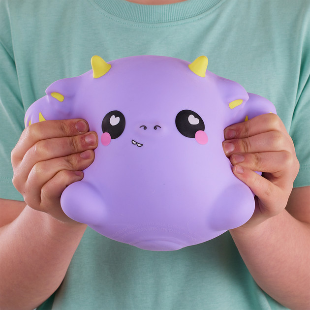 Коллекционная игрушка-антистресс Smooshzees серии Snugzees - Дракон Паффин