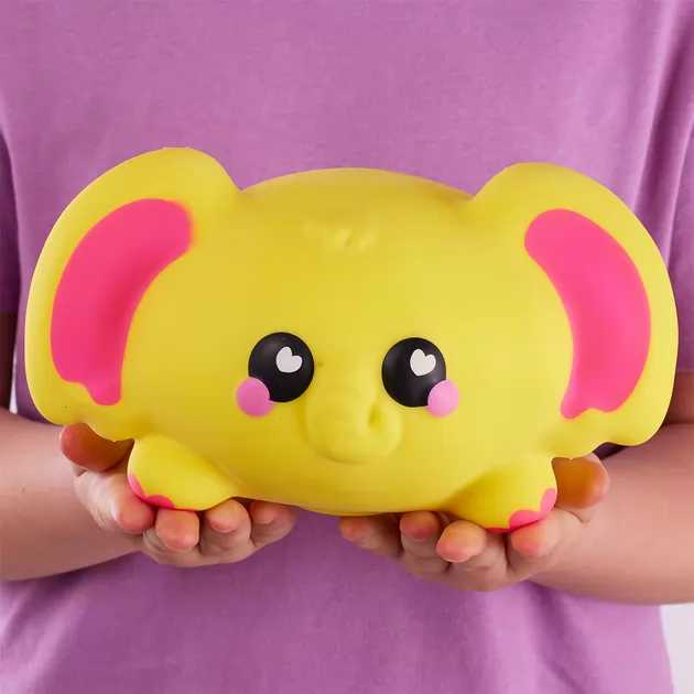 Коллекционная игрушка-антистресс Smooshzees серии Snugzees - Слон Кастед