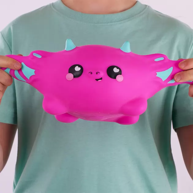 Коллекционная игрушка-антистресс Smooshzees серии Snugzees - Дракон Динки