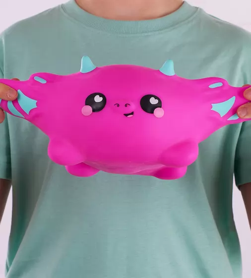 Коллекционная игрушка-антистресс Smooshzees серии Snugzees - Дракон Динки - 08236_6.jpg - № 6