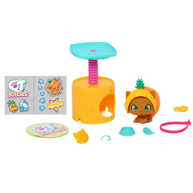 Игровой набор QT Kitties - Котенок Джинджер