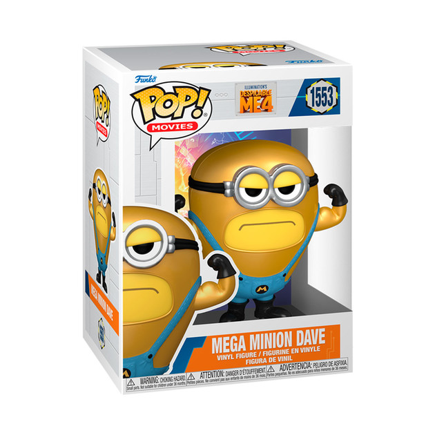 Игровая фигурка Funko Pop! серии Гадкий я 4" - Супер Дэйв"