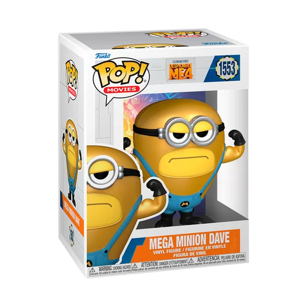 Игровая фигурка Funko Pop! серии Гадкий я 4" - Супер Дэйв"