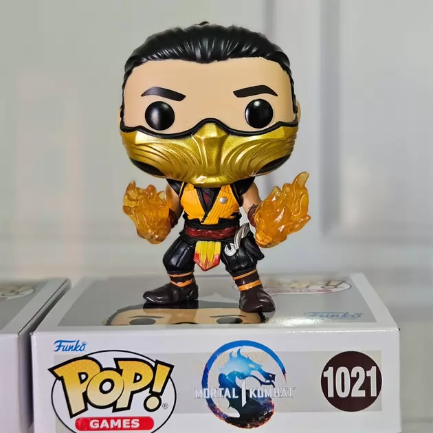 Игровая фигурка Funko Pop! серии Смертельная битва" - Скорпион"