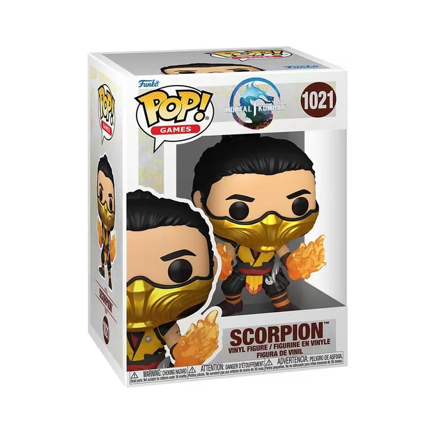 Игровая фигурка Funko Pop! серии Смертельная битва" - Скорпион"