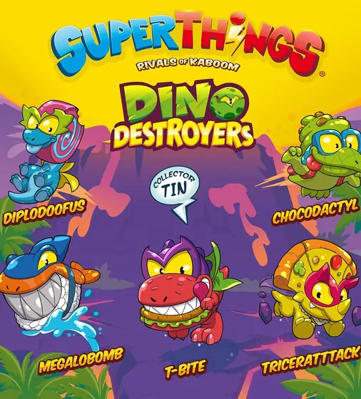Игровой набор SuperThings S – Дино Разрушители - PSTSD48TIN60_4.jpg - № 4