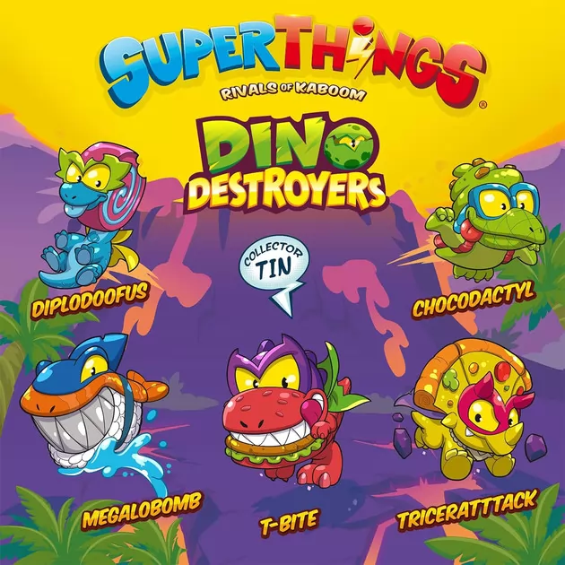 Игровой набор SuperThings S – Дино Разрушители