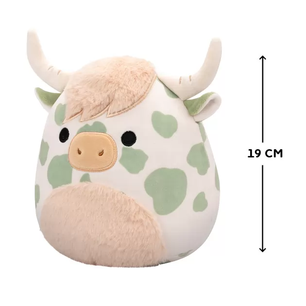Мягкая игрушка Squishmallows – Коровка Целестин (19 cm)