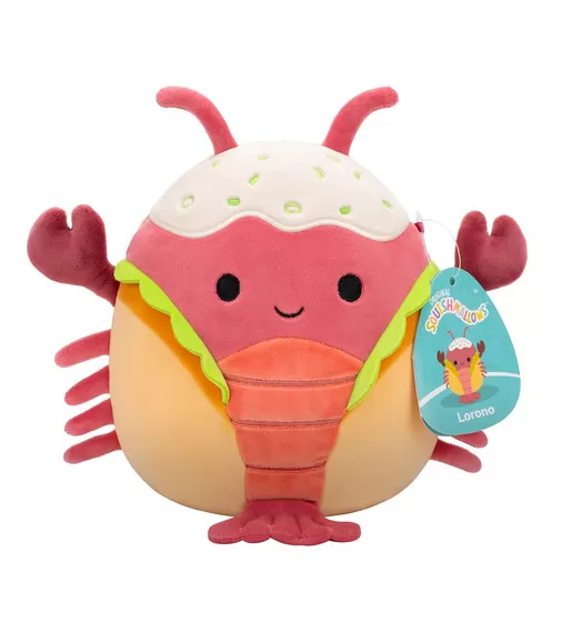 Мягкая игрушка Squishmallows – Лобстер Лороно (19 cm) - SQCR06592_7.jpg - № 7