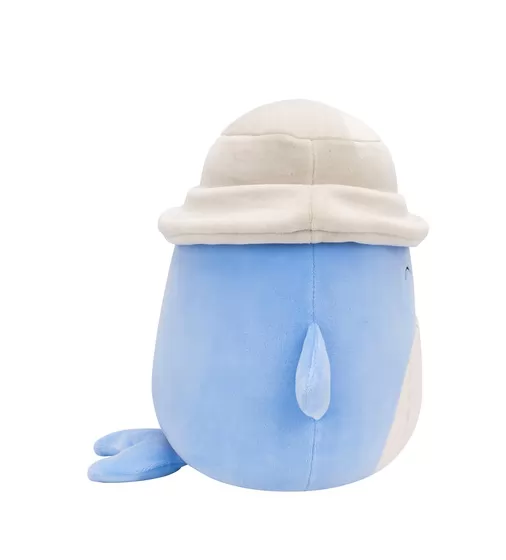 Мягкая игрушка Squishmallows – Синий кит Самир в панаме (19 cm) - SQCR06593_5.jpg - № 5