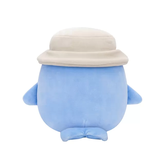 Мягкая игрушка Squishmallows – Синий кит Самир в панаме (19 cm)