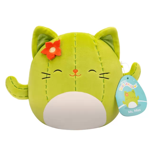 Мягкая игрушка Squishmallows – Кактус кошка Мисс (19 cm)