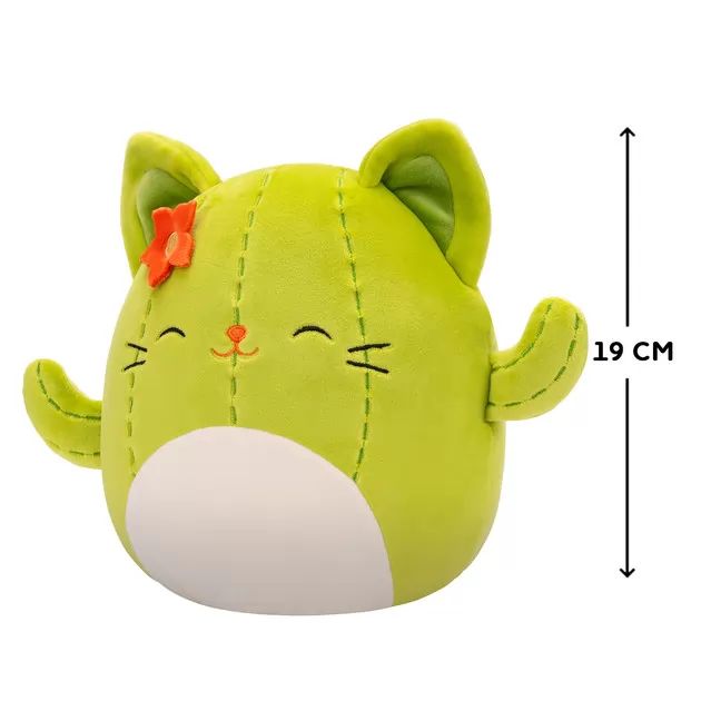 Мягкая игрушка Squishmallows – Кактус кошка Мисс (19 cm)