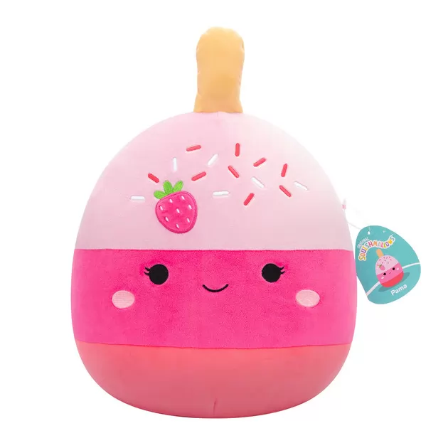 Мягкая игрушка Squishmallows – Клубничный кейк-поп Пама (30 cm)