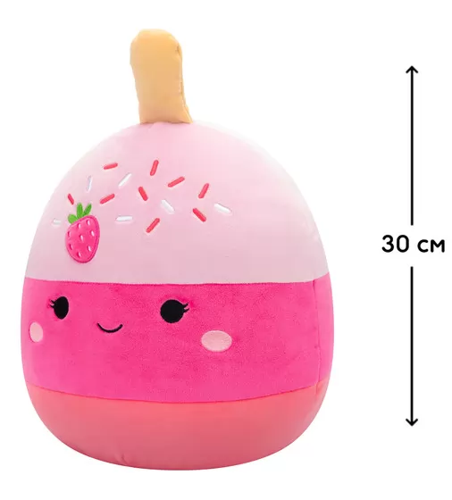 Мягкая игрушка Squishmallows – Клубничный кейк-поп Пама (30 cm) - SQCR06573_2.jpg - № 2