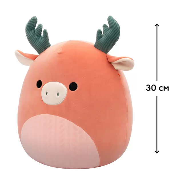 Мягкая игрушка Squishmallows – Лось Ромелу (30 cm)