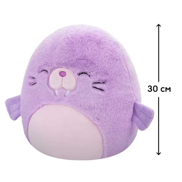 Мягкая игрушка Squishmallows – Морж Винни (30 cm)