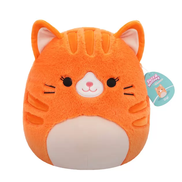 Мягкая игрушка Squishmallows – Рыжая кошечка Джиджи (30 cm)