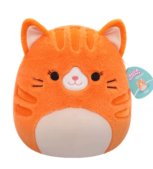 Мягкая игрушка Squishmallows – Рыжая кошечка Джиджи (30 cm) - SQCR06684_7.jpg - № 7