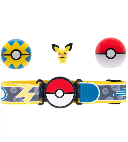 Игровой набор Pokemon W15 - Пояс с покеболами Пичу - PKW3643_2.jpg - № 2