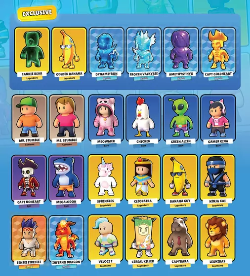 Дисплей коллекционных фигурок-сюрпризов Stumble Guys (24 шт.) - SG2005-CDU_6.jpg - № 6