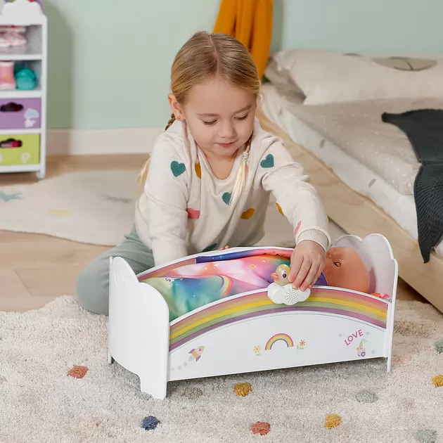 Кроватка для куклы BABY born - Сон на радуге