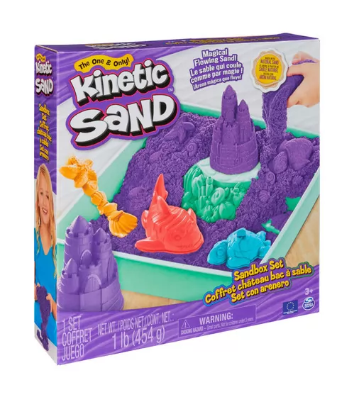 Набор песка для детского творчества - Kinetic Sand V2 Замок из песка - 71402_1.jpg - № 1