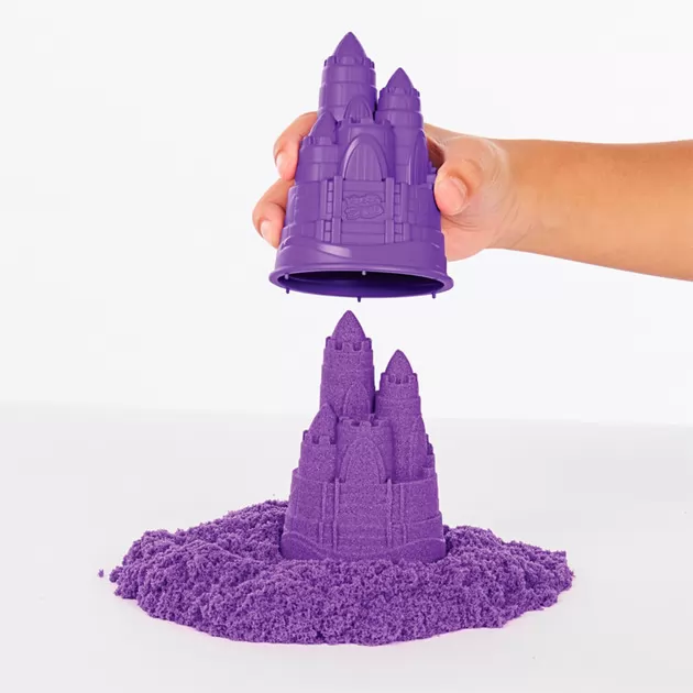 Набор песка для детского творчества - Kinetic Sand V2 Замок из песка