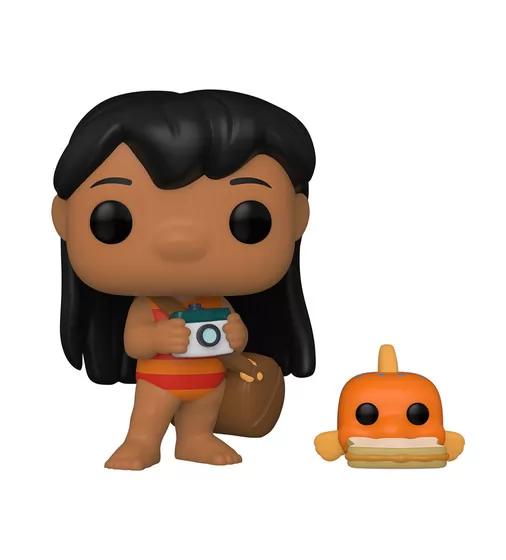 Игрова фигурка Funko POP! серии Лило и Стич - Лило с рыбкой - 55621_2.jpg - № 2