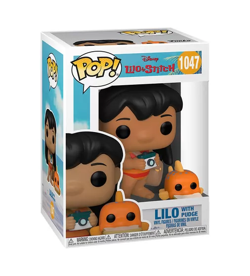 Игрова фигурка Funko POP! серии Лило и Стич - Лило с рыбкой - 55621_1.jpg - № 1